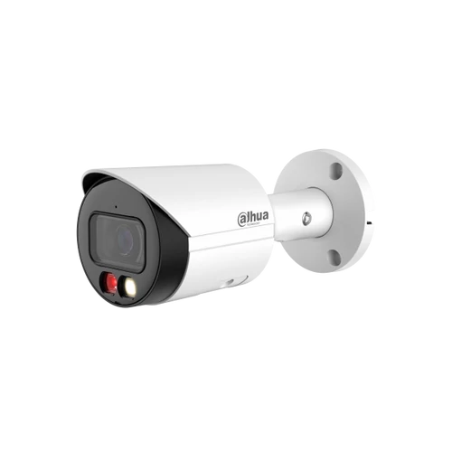 Dahua IP csőkamera - IPC-HFW2549S-S-IL (5MP, 3,6mm, kültéri, H265+, IP67, IR30m, IL10m, SD, PoE, mikrofon, Lite AI)