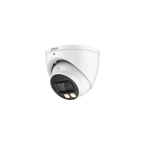 Dahua Analóg dómkamera -  HAC-HDW1509T-IL-A (Duallight; 5MP, kültéri, 2,8mm, IR40m+LED40m, ICR, IP67, WDR, mikrofon)