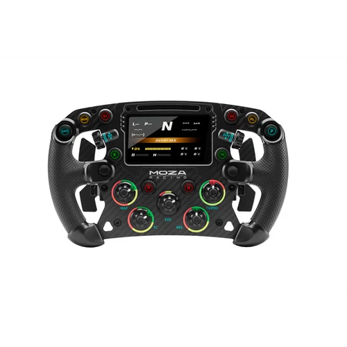 Moza Racing kiegészítő - FSR Kormánykerék (Dual Clutch, RGB, 4,3 inch kijelző, 280mm)