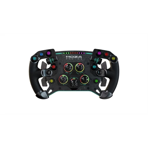 Moza Racing kiegészítő - GS V2P GT Kormánykerék (Dual Clutch, RGB, 300mm, alcantara)