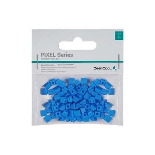 DeepCool Számítógépház Kiegészítő - PIXEL BU (100db, kék, szilikon)