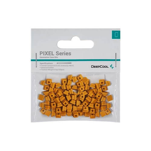DeepCool Számítógépház Kiegészítő - PIXEL PO (100db, narancs, szilikon)