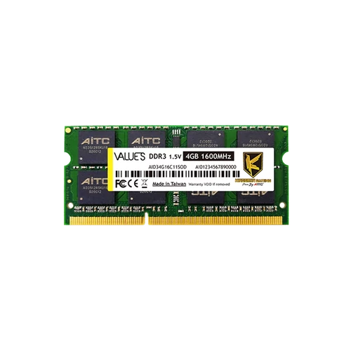 Kingsman Memória Notebook - 4GB DDR3 (1600Mhz, CL11, 1.35V)