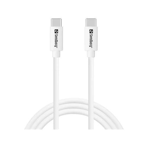 Sandberg Kábel - USB-C > USB-C 65W 1M SAVER
