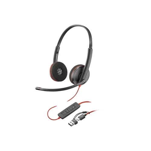 HP Poly BW 3220 Stereo USB-C HS +USB-C/A