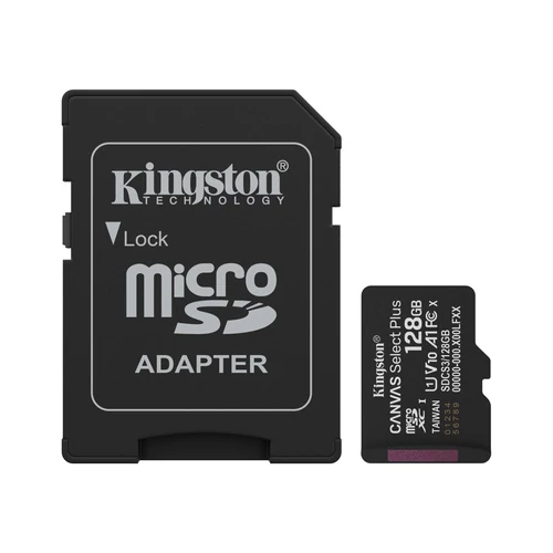 KINGSTON 128GB microSDXC Canvas Select