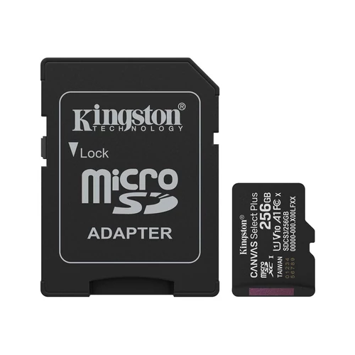 KINGSTON 256GB microSDXC Canvas Select