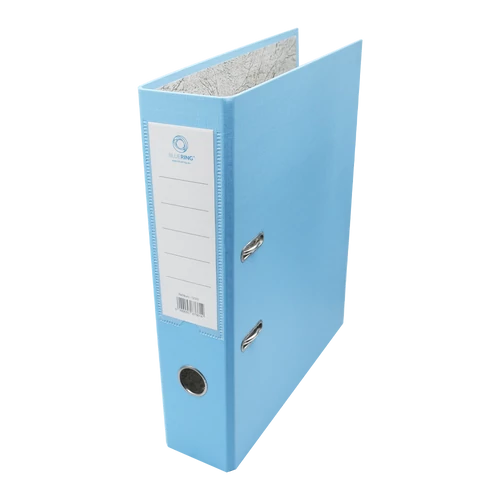 Iratrendező A4, 7,5cm,lapraszerelt, Bluering® Smart világoskék