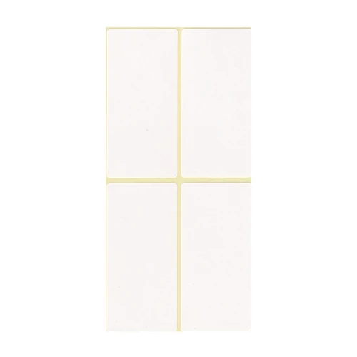 Etikett címke, 40x80mm, 15 lap, 4 címke/lap