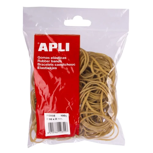 Gumigyűrű 80 x 2 mm, 100g/csomag Apli