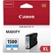 Canon PGI-1500 CY XL cián kék (CY-Cyan) nagy kapacitású eredeti (gyári, új) tintapatron