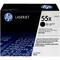 HP CE255XD (No.55X DUPLA) BK fekete (BK-Black) nagy kapacitású eredeti (gyári, új) toner