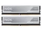 Apacer Memória Desktop - 16GB KIT DDR4 NOX (2x8GB, 3600MHz, CL18, 1.35V, hűtőbordás, fehér)