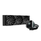 DeepCool CPU Water Cooler - MYSTIQUE 360 (max 21dB; max. 123,09 m3/h; 3x12cm, LED kijelző, fekete)
