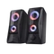 Trust Hangszóró 2.0 - GXT606 Javv (6W RMS; hangerőszabályzó; 3,5mm jack; USB tápcsatlakozó; fekete; világítás)