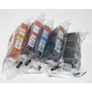 Kép 4/4 - Canon CLI-526 BCMY PGI-525 BK CHIP Pack kompatibilis (utángyártott) tintapatron