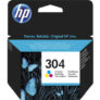 Kép 1/2 - HP N9K05AE (No.304 C) színes (C-Color) eredeti (gyári, új) tintapatron