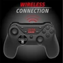 Kép 4/10 - Advance Gamepad Vezeték Nélküli - GTA Gamepad (USB, 12 gomb, PC és PS3 kompatibilis, fekete-piros)