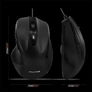 Kép 5/6 - Advance Egér - SHAPE 6D (3200 DPI, 6 gomb, ergonomikus, fekete)