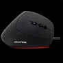 Kép 2/9 - Advance Egér - VERTICAL PLUS MOUSE (1600 DPI, 6 gomb, ergonomikus, fekete)