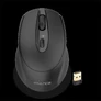 Kép 1/9 - Advance Egér vezeték nélküli - FEEL WIRELESS (1600 DPI, 4 gomb, fekete)