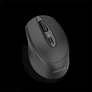 Kép 2/9 - Advance Egér vezeték nélküli - FEEL WIRELESS (1600 DPI, 4 gomb, fekete)