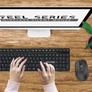 Kép 7/9 - Advance Egér vezeték nélküli - FEEL WIRELESS (1600 DPI, 4 gomb, fekete)
