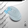 Kép 3/8 - Advance Egér vezeték nélküli - FEEL WIRELESS (1600 DPI, 4 gomb, kék)