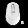 Kép 1/8 - Advance Egér vezeték nélküli - FEEL WIRELESS (1600 DPI, 4 gomb, fehér)