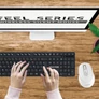Kép 6/8 - Advance Egér vezeték nélküli - FEEL WIRELESS (1600 DPI, 4 gomb, fehér)