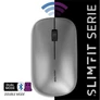 Kép 4/10 - Advance Egér vezeték nélküli - SLIMFIT (1600 DPI, 3 gomb, szürke)