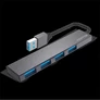Kép 2/5 - Advance USB Hub - XPAND SMART (USB-A to 4x USB-A3.0, szürke)