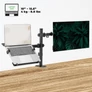 Kép 4/10 - Advance Monitor/Notebook Asztali konzol - XTENDMOUNTS FLEX (17-32", Max.: 2x9kg, dönthető, forgatható, fekete)