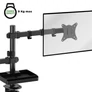 Kép 6/10 - Advance Monitor/Notebook Asztali konzol - XTENDMOUNTS FLEX (17-32", Max.: 2x9kg, dönthető, forgatható, fekete)