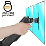 Kép 5/10 - Advance Monitor Asztali konzol - MECAMOUNT Dual (17-32", Max.: 2x9kg, dönthető, forgatható, fekete)