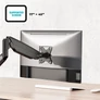Kép 2/10 - Advance Monitor Asztali konzol - Ergomount Xtrem (17-45", Max.: 15kg, dönthető, forgatható, gázrugó, fekete)