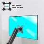 Kép 4/10 - Advance Monitor Asztali konzol - Ergomount Xtrem (17-45", Max.: 15kg, dönthető, forgatható, gázrugó, fekete)