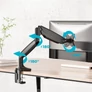 Kép 6/10 - Advance Monitor Asztali konzol - Ergomount Xtrem (17-45", Max.: 15kg, dönthető, forgatható, gázrugó, fekete)