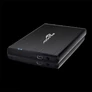 Kép 1/5 - Advance Külső HDD/SSD Ház 2.5" - STEELDISK 2.5" (USB-A3.0 to SATA, fekete)