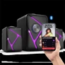 Kép 5/10 - Advance Hangszóró - SOUNDPHONIC RGB 11W RMS BLUETOOTH (2.1, Bluetooth/3,5mm Jack, RGB, fekete)