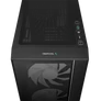 Kép 7/10 - DeepCool Számítógépház - MATREXX55 V4 C (fekete, ablakos, 3x14cm + 1x12cm A-RGB venti, ATX, 1xUSB3.0, Type-C)