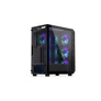 Kép 4/6 - Endorfy Számítógépház - Arx 500 ARGB (ATX /micro ATX/ITX, 1xUSB-C, 2xUSB3.0, 4x14cm LED ventilátor, ablakos, fekete)