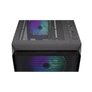 Kép 5/6 - Endorfy Számítógépház - Arx 500 ARGB (ATX /micro ATX/ITX, 1xUSB-C, 2xUSB3.0, 4x14cm LED ventilátor, ablakos, fekete)