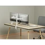 Kép 6/9 - Equip Monitor Asztali konzol - 650167 (13"-27", 2 monitor, dönthető, forgatható, állítható magasság, Max.:2x9kg, fehér)