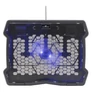 Kép 2/3 - Bluestork Notebook Hűtőpad 15,6"-ig - NB-COOLER-FIRST (LED, USB-A)
