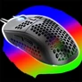 Kép 2/10 - Spirit of Gamer Egér - S-PM4 RGB (Optikai, 12800DPI, 6 gomb, harisnyázott kábel, fekete)