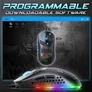 Kép 7/10 - Spirit of Gamer Egér - S-PM4 RGB (Optikai, 12800DPI, 6 gomb, harisnyázott kábel, fekete)