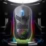 Kép 8/10 - Spirit of Gamer Egér - S-PM4 RGB (Optikai, 12800DPI, 6 gomb, harisnyázott kábel, fekete)