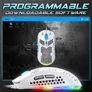 Kép 7/10 - Spirit of Gamer Egér - S-PM4 RGB Arctic (Optikai, 12800DPI, 6 gomb, harisnyázott kábel, fehér)