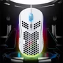 Kép 8/10 - Spirit of Gamer Egér - S-PM4 RGB Arctic (Optikai, 12800DPI, 6 gomb, harisnyázott kábel, fehér)